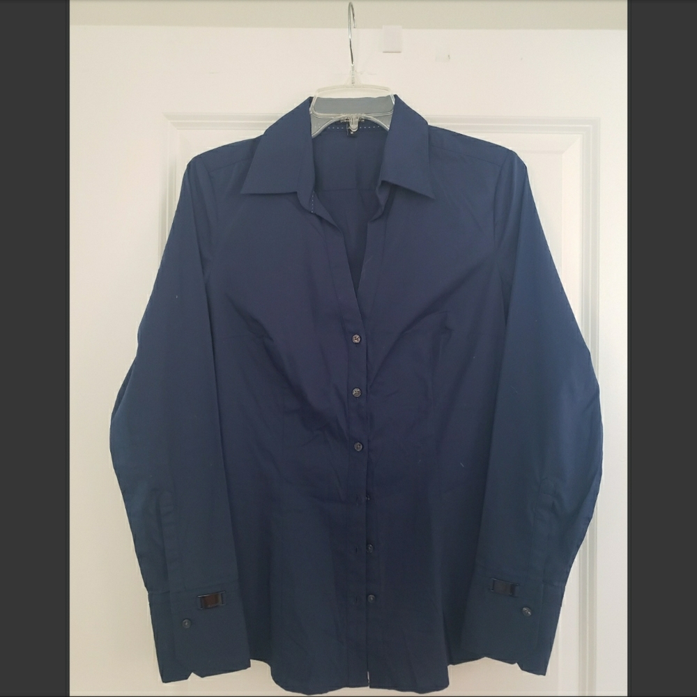 Express long sleeve button-up